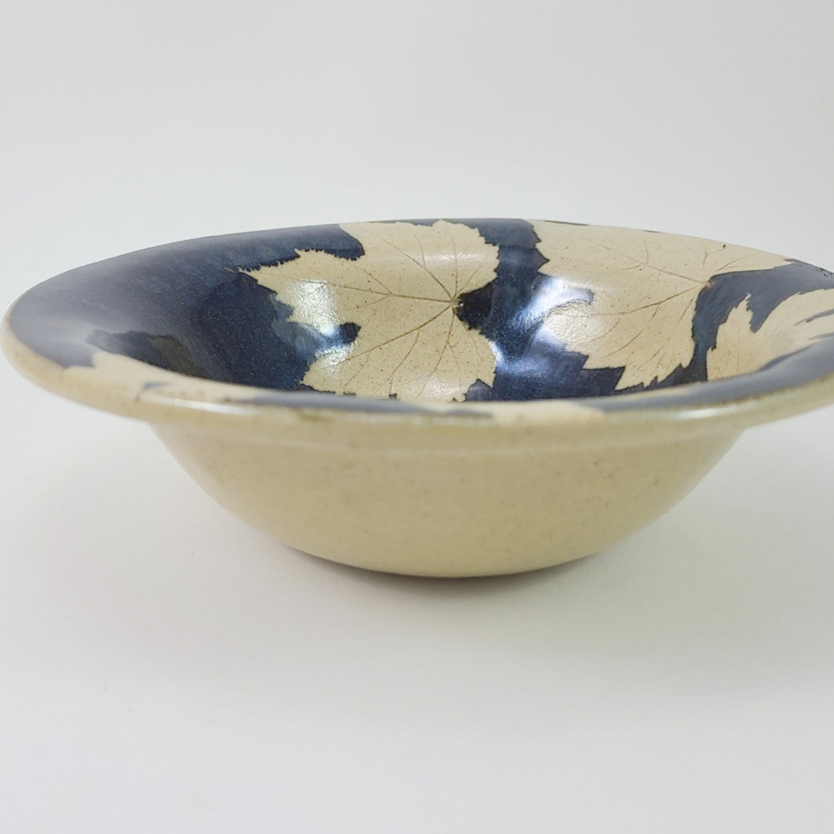 Maple Dark Medium Bowl from Kaleidoscope Pottery at Pinch in Northampton, MA