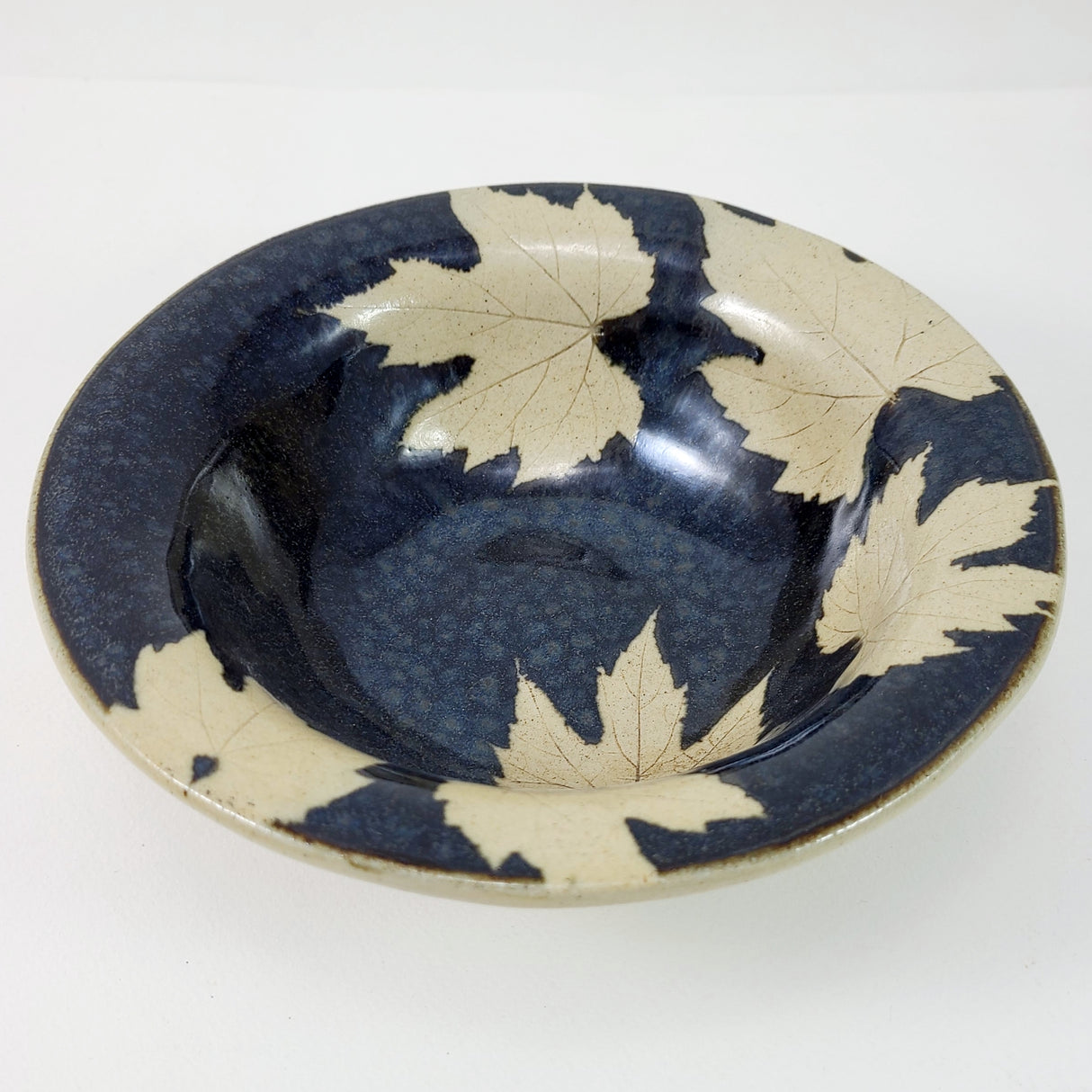 Maple Dark Medium Bowl from Kaleidoscope Pottery at Pinch in Northampton, MA