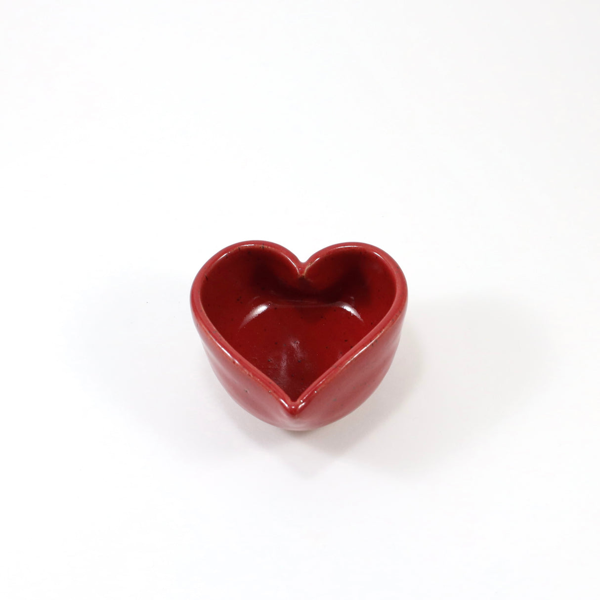 Small Heart Bowl in Red from Rachael Pots at Pinch in Northampton, MA