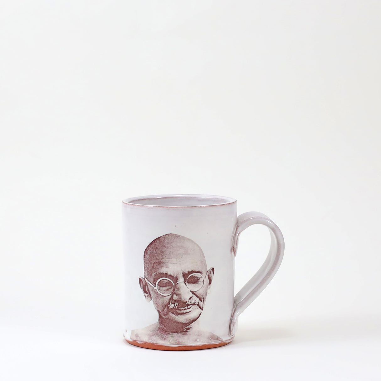 Mahatma Gandhi Mug from Justin Rothshank at Pinch in Northampton, MA