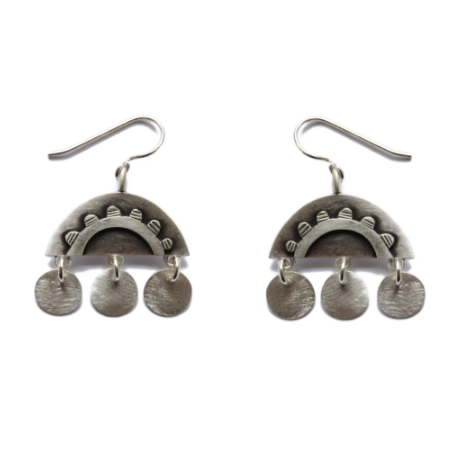 Sunflower Dome earrings by Emily Rosenfeld - Emily Rosenfeld - earrings - PINCH pottery and gift shop