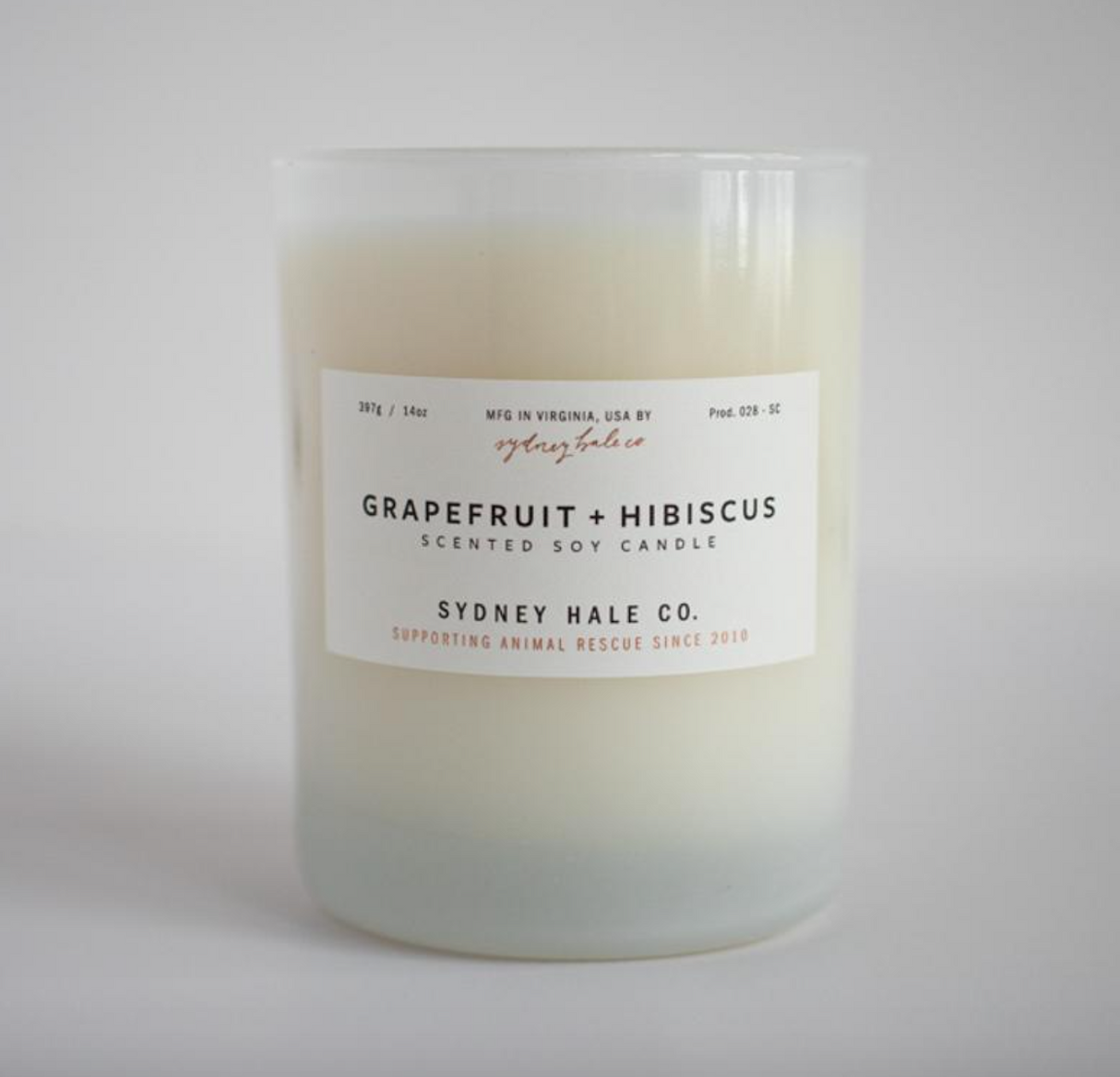 Grapefruit & Hibiscus Candle from Sydney Hale Company at Pinch in Northampton, MA