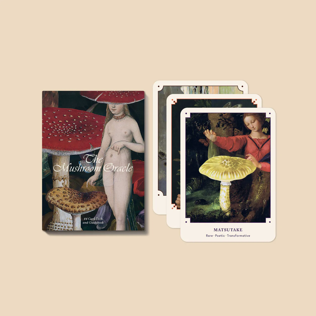 The Mushroom Oracle: 44 Card Deck & Guidebook from Broccoli at Pinch in Northampton, MA