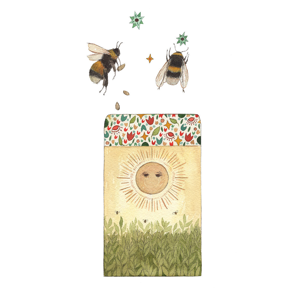 Seed Folk 8x10 Print from Polanshek of the Hills at Pinch in Northampton, MA