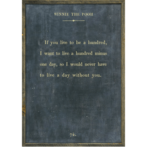 Winnie the Pooh Art Print (Book Collection) at PINCH