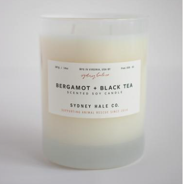 Bergamot & Black Tea Candle by Sydney Hale Company - Sydney Hale Company - candle - PINCH pottery and gift shop