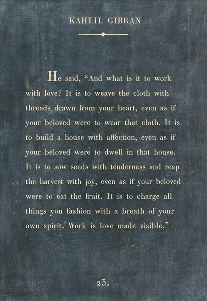 Kahlil Gibran Art Print from Sugarboo Designs at Pinch in Northampton, MA