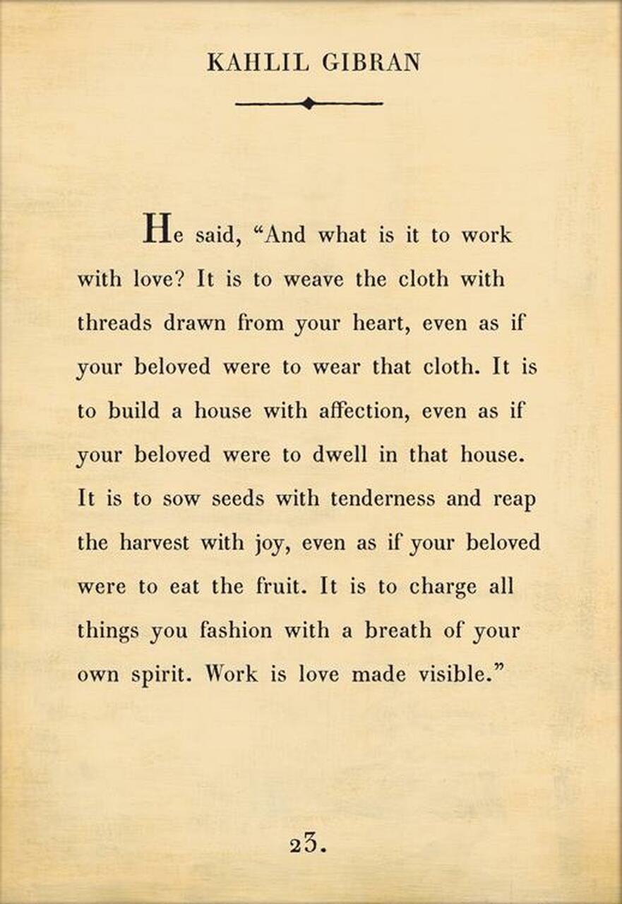 Kahlil Gibran Art Print at PINCH