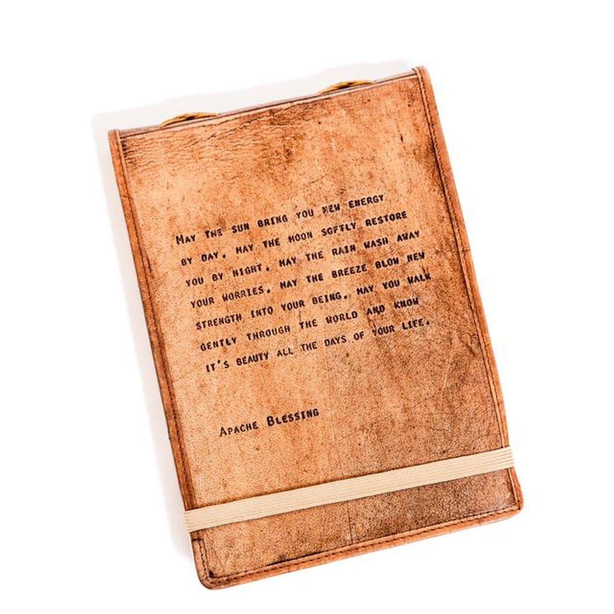 Apache Blessing Leather Journal from Sugarboo Designs at Pinch in Northampton, MA