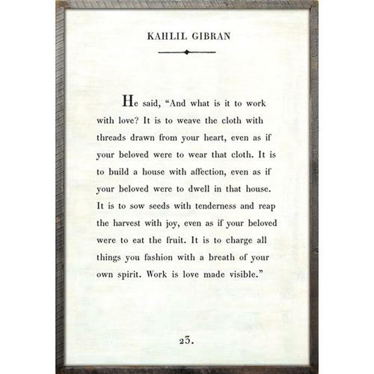 Kahlil Gibran Art Print at PINCH