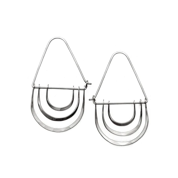 Triple Arc Earrings