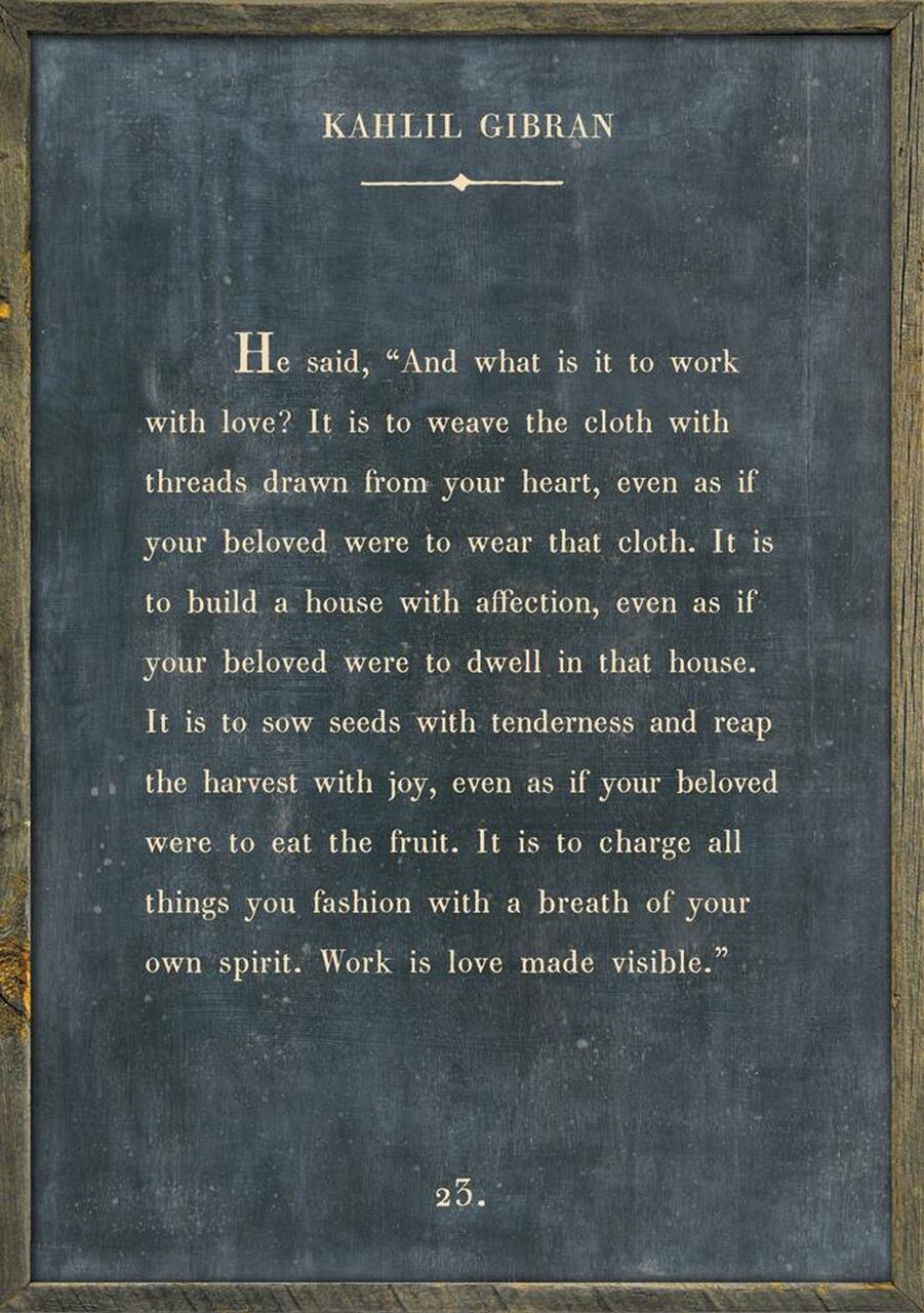 Kahlil Gibran Art Print at PINCH