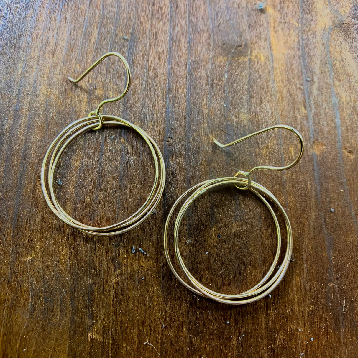Tres Sol Earrings from Rachel Gunnard at Pinch in Northampton, MA