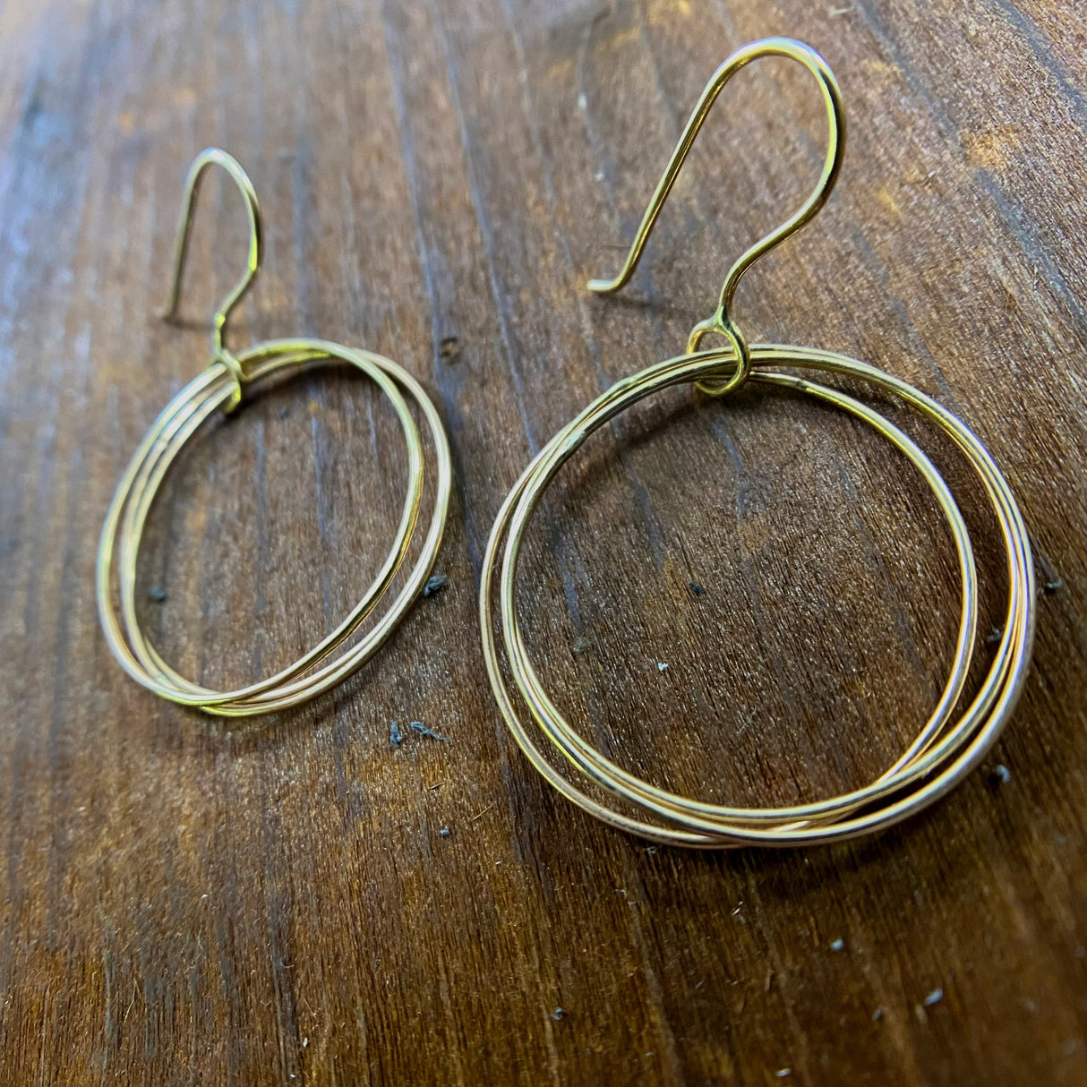 Tres Sol Earrings from Rachel Gunnard at Pinch in Northampton, MA