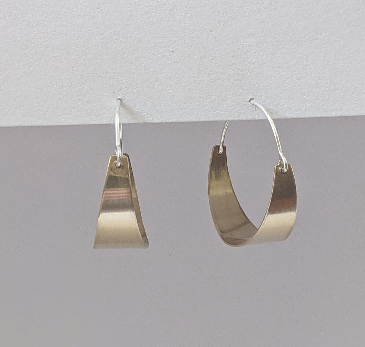 Pendientes de aro con volumen