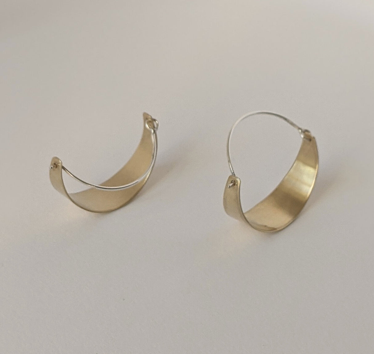 Pendientes de aro con volumen