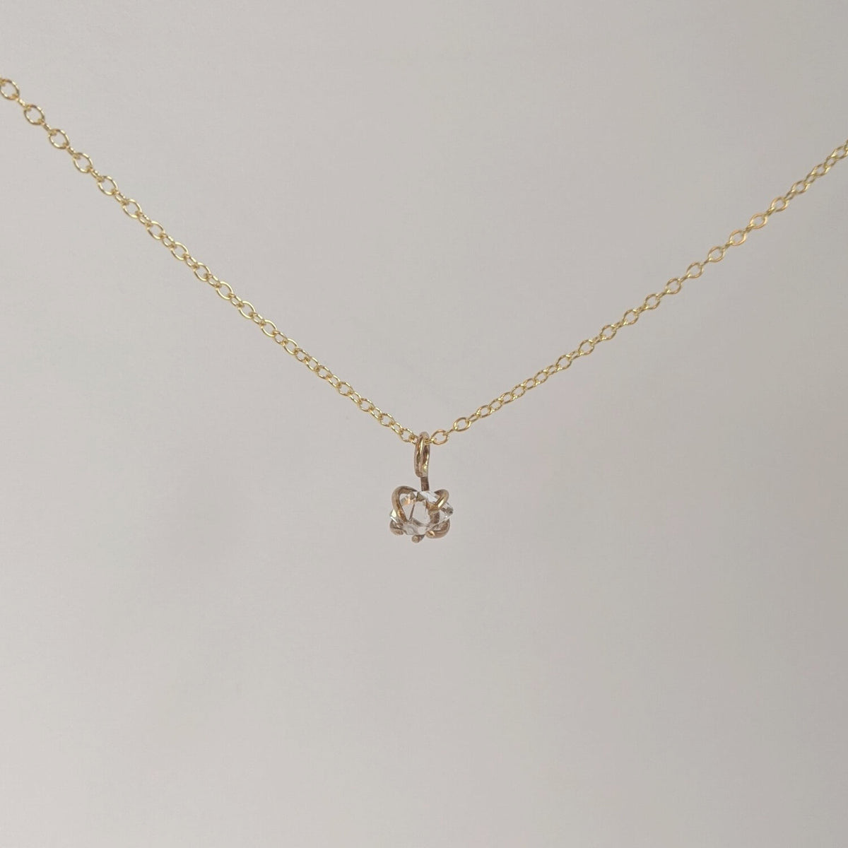 Diamond Drop Necklace at PINCH
