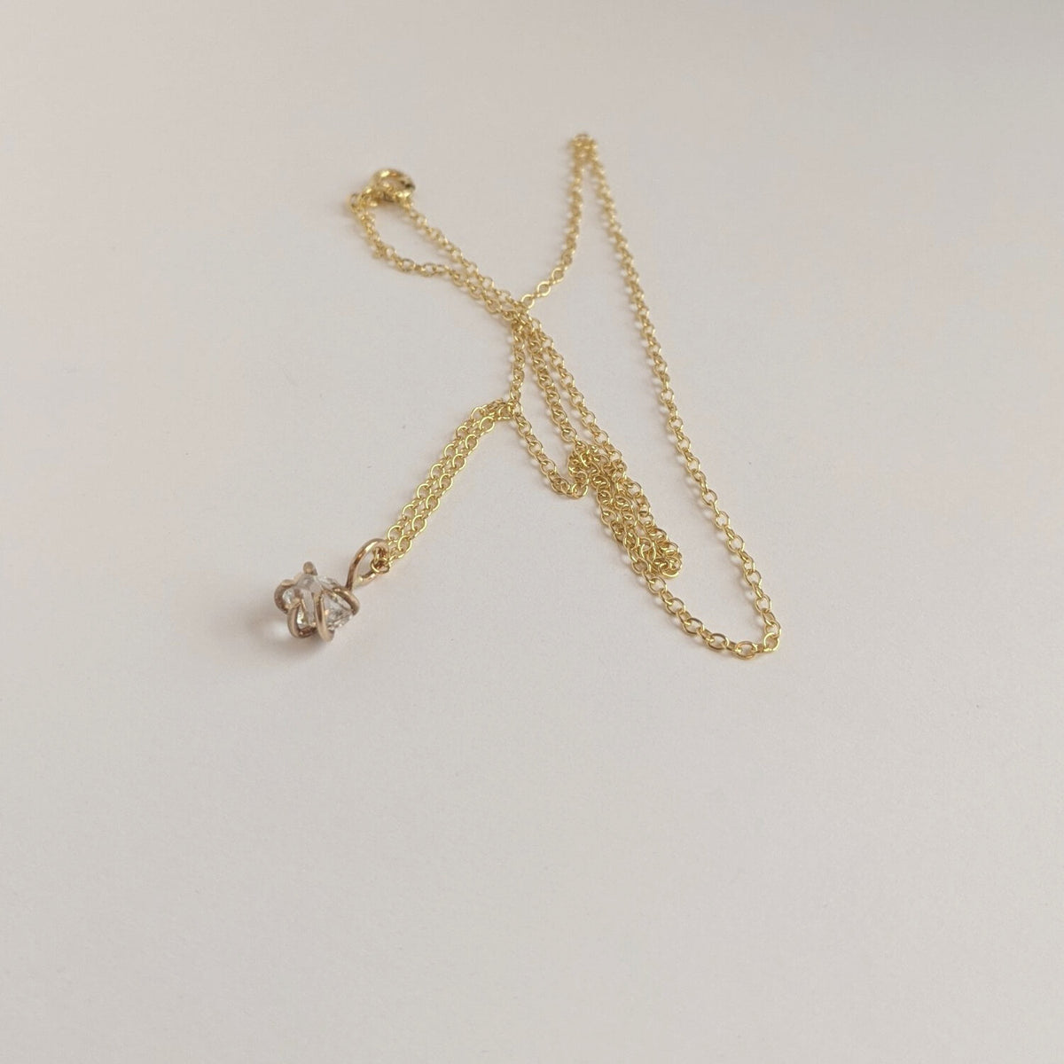 Diamond Drop Necklace at PINCH