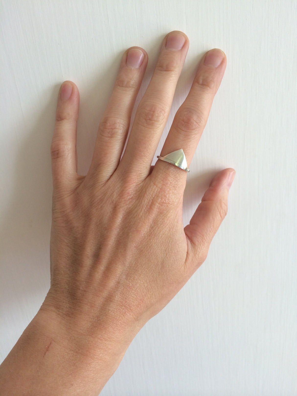 Triangle Shield Ring from Rachel Gunnard at Pinch in Northampton, MA