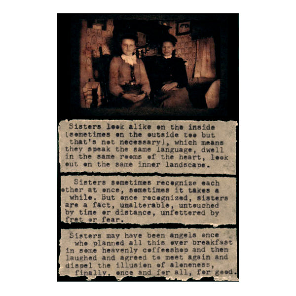 Sisters Story Picture from Diane Hanna/Stoneheart at Pinch in Northampton, MA