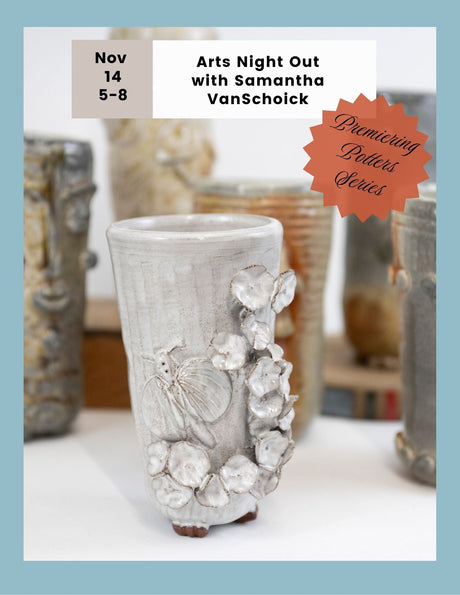 PREMIERING POTTERS SERIES WITH STRANGE FORM CERAMICS FOR ARTS NIGHT OUT