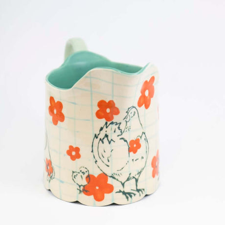 Chickens Pitcher