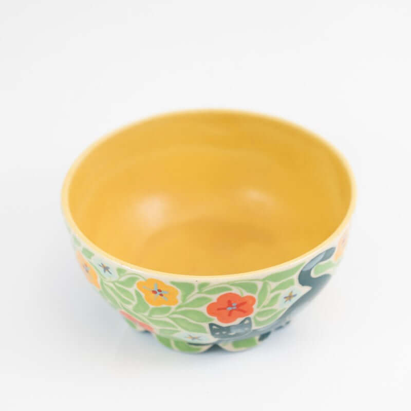 Small Bowl with Cats
