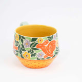 Floral Bunnies Mug