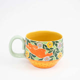 Floral Bunnies Mug