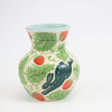 Bunnies & Strawberries Vase