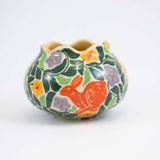 Small Round Bunnies Vase