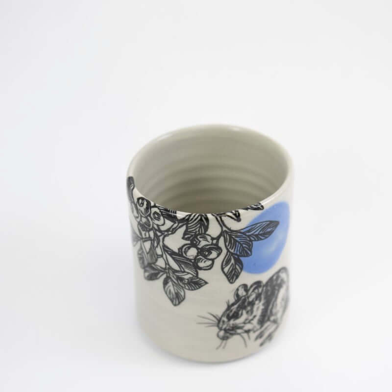 Small Mouse & Sun Planter #2