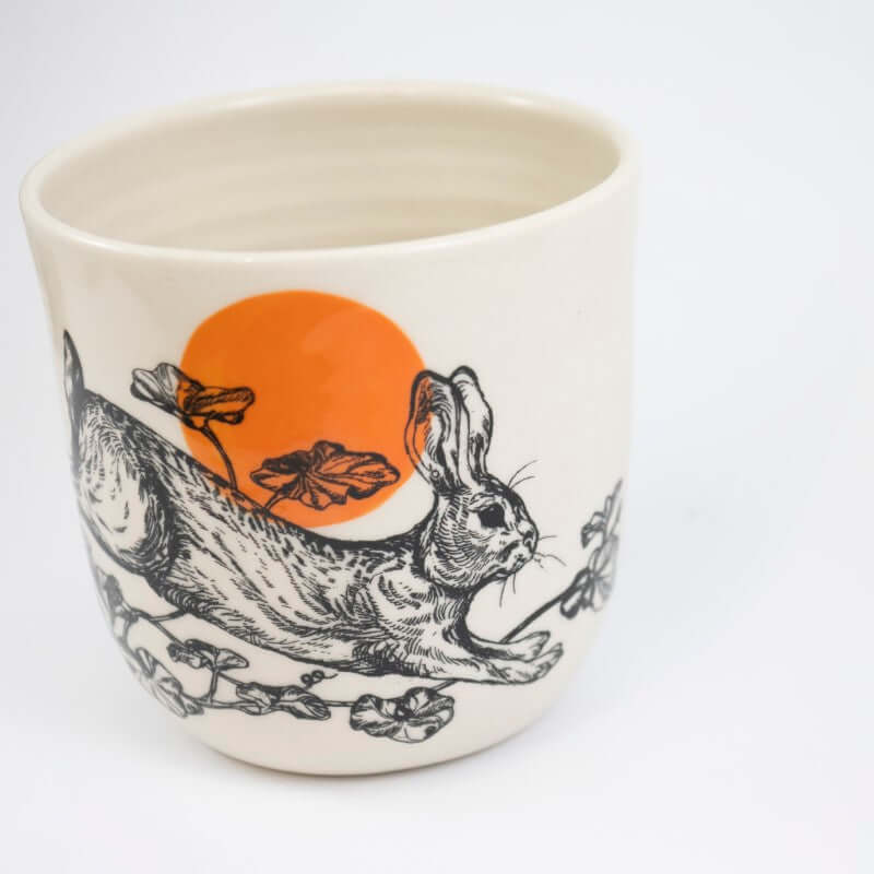 Large Sun & Rabbit Planter #3