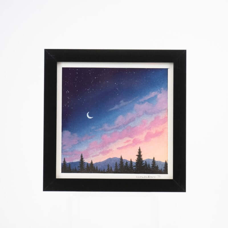 Original Framed Watercolor #53 at PINCH