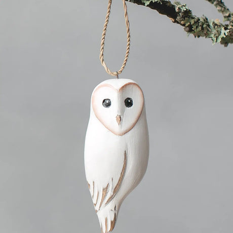 Hanging Owl in Wood from Aviologie at Pinch in Northampton, MA