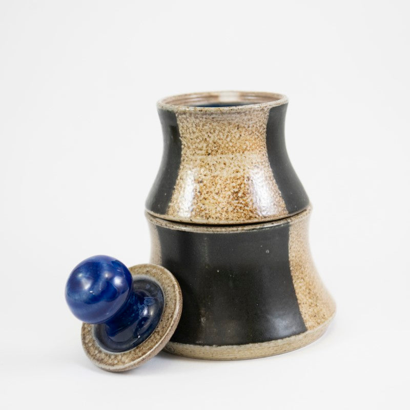 Medium Stacking Checkboard Canister