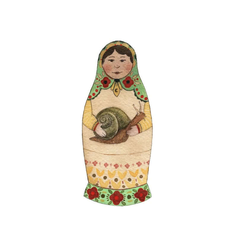 Forest Matron: The Snail 5x7 Print at PINCH