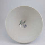 Deep Bowl with Scattered Flowers