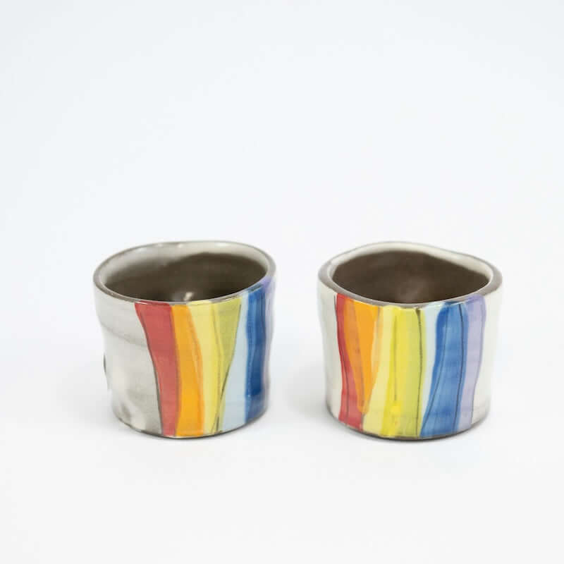 Rainbow Shot Glass