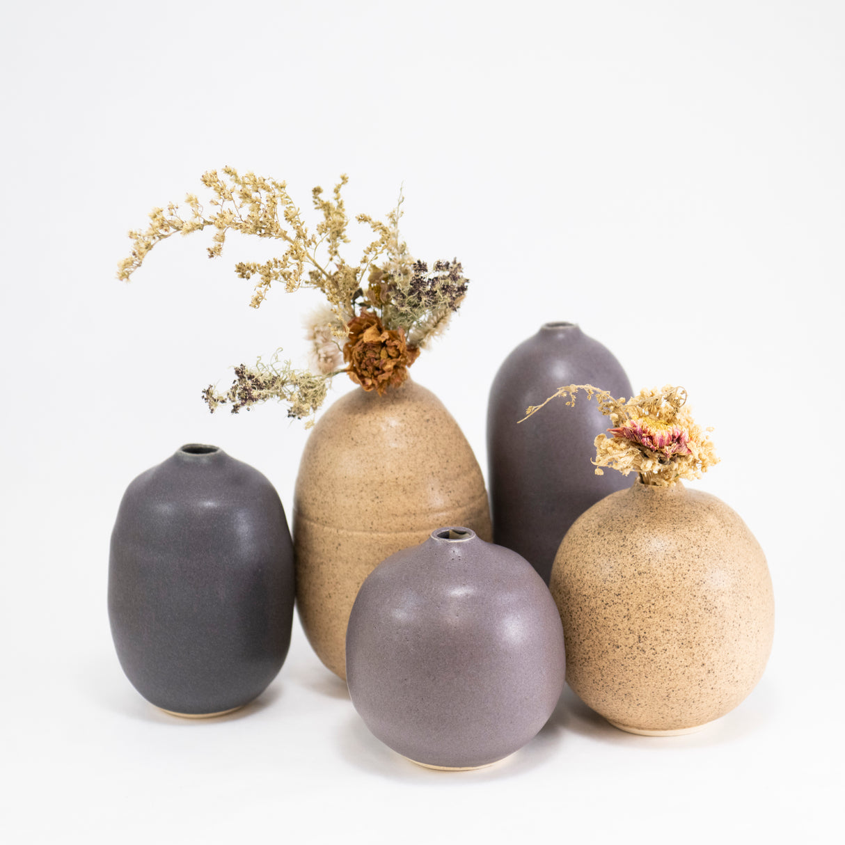 Tiny Round Bottle Vase