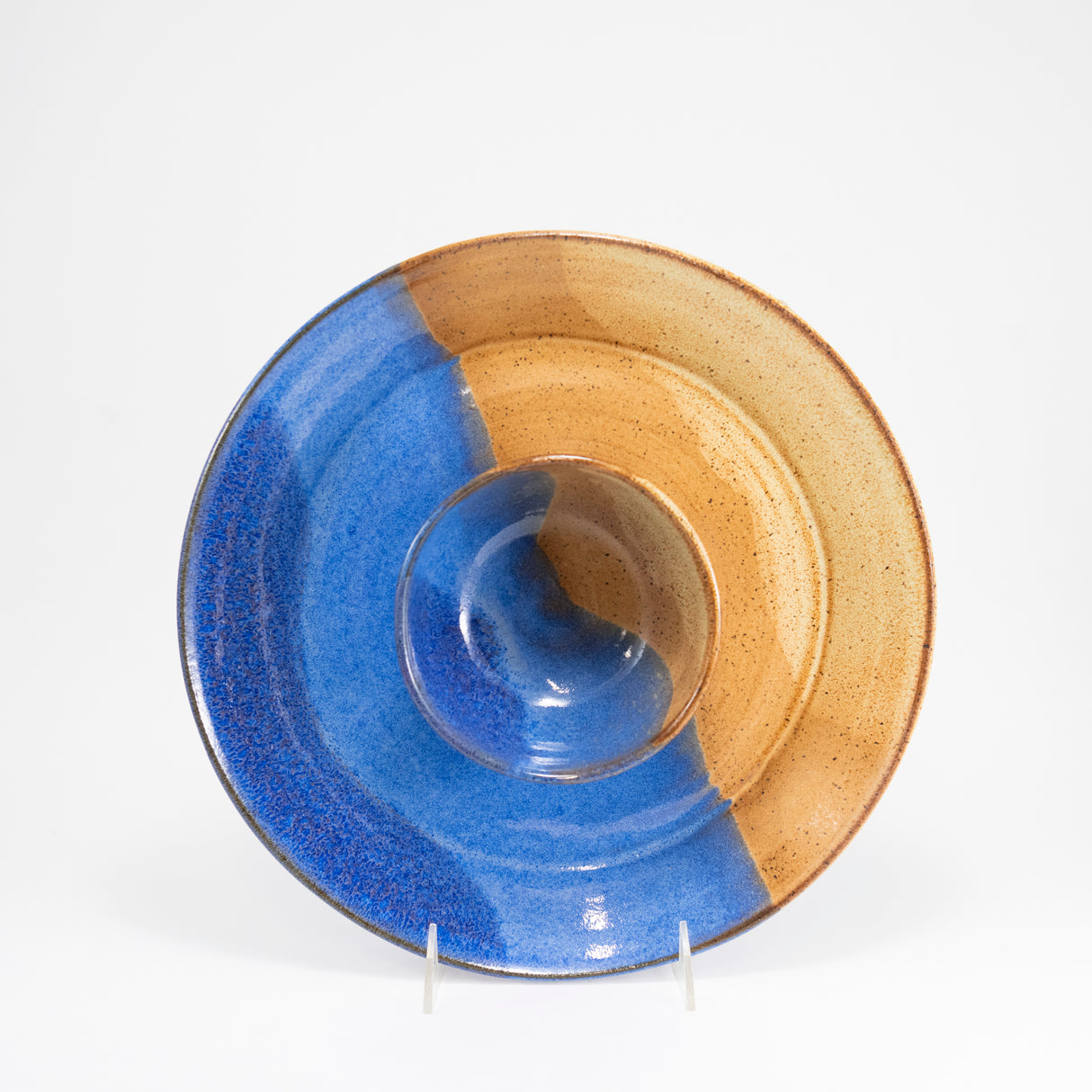 Chip and Dip Platter in Sand