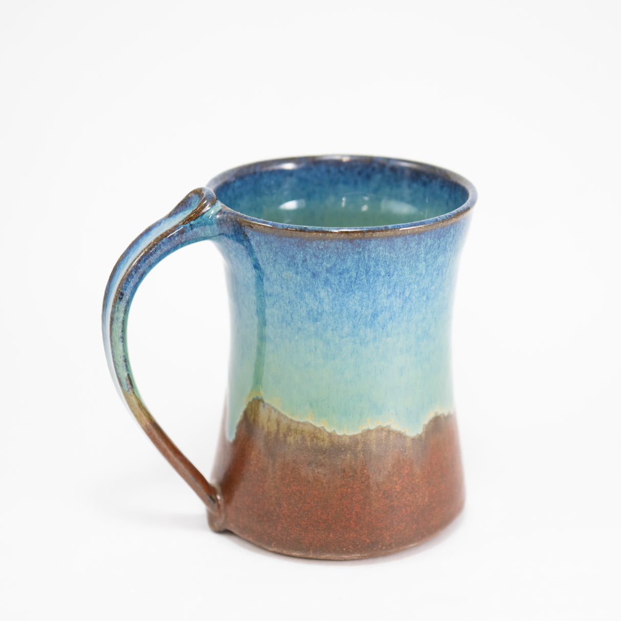 Hourglass Mug with Thumb Rest in Canyon