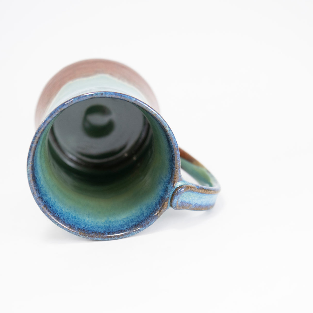 Hourglass Mug with Thumb Rest in Canyon
