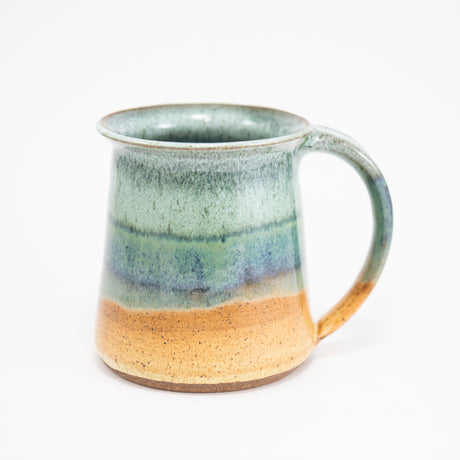 Tapered Mug in Deep Forest Lake