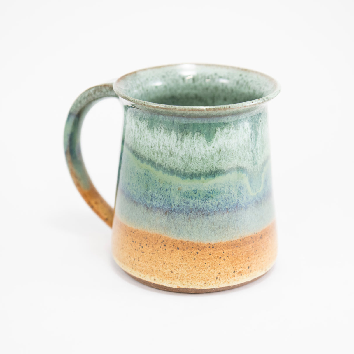 Tapered Mug in Deep Forest Lake