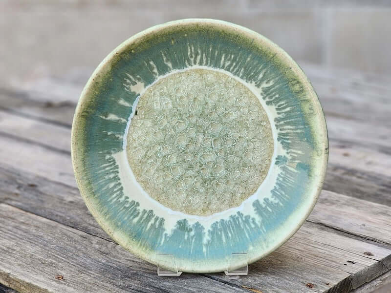 Medium Platter in Fern Glaze
