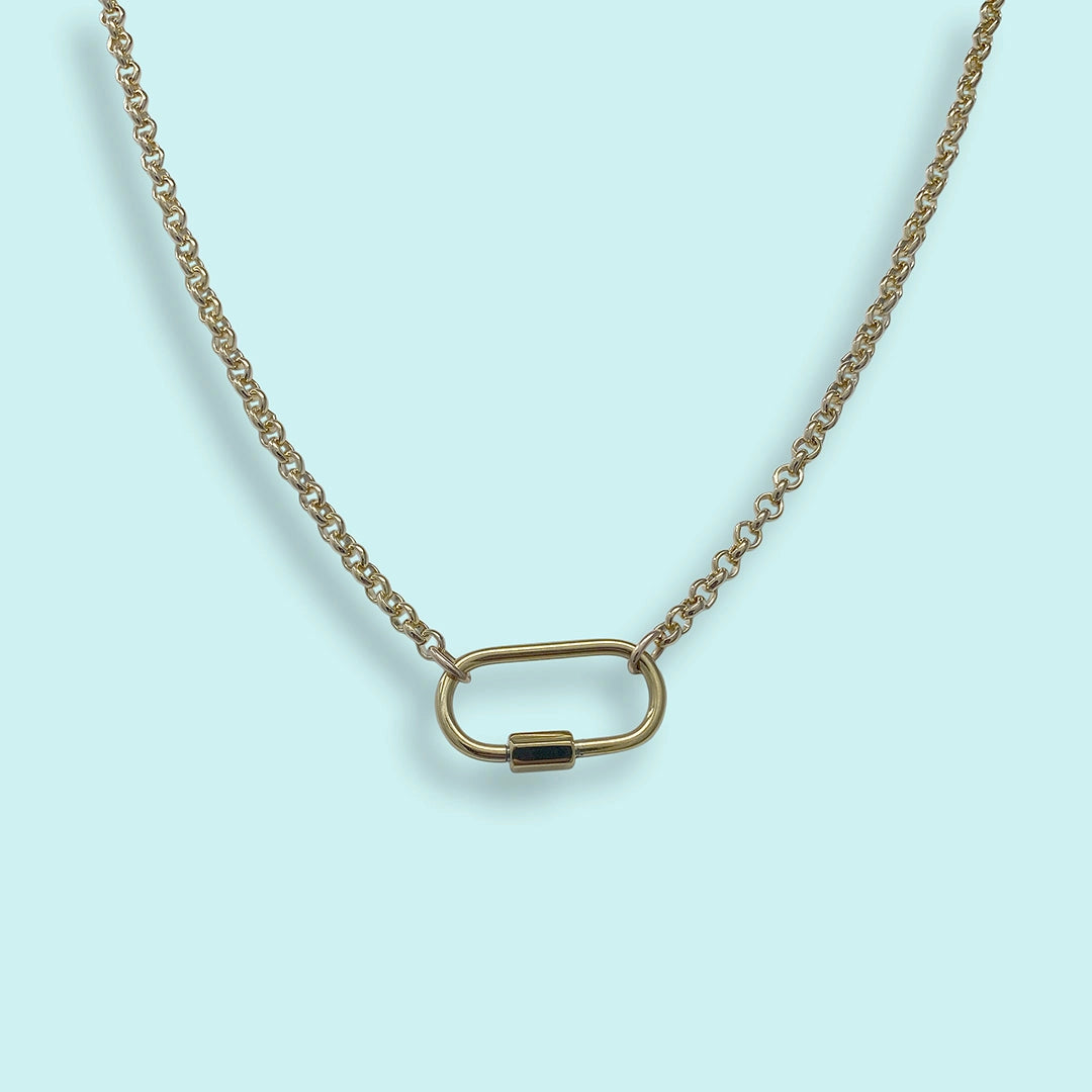 18" Carabiner Necklace