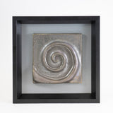 Tasogare no Uzu (Twilgiht Swirl) Framed Sculpture by Hiroshi Nakayama