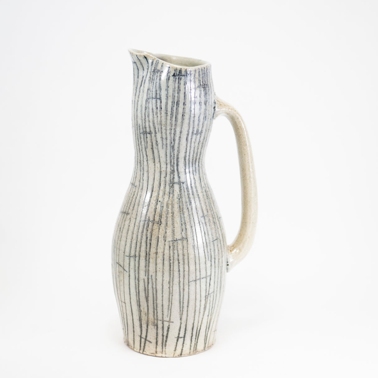 Pitcher with Black Lines 12" by Michael McCarthy