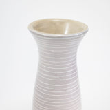 8.5" White Vase by Michael McCarthy